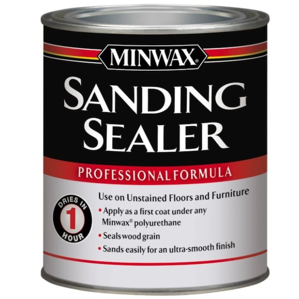 Minwax Minwax Satin Clear Water-Based Sanding Sealer 1 qt 657000000 - main